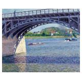 Le Pont D'argenteuil Et La Seine (circa 1883)