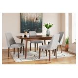 Lyncott Mid Century Dining Room Table & 4 Chairs