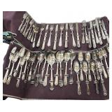 49 pc Beautiful Dilverware Set for 8 months