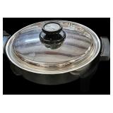 Lustre Craft By West Bend Stainless Elec Skillet