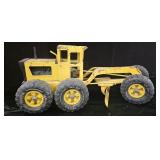 Vintage Tonka Pressed Steel Road Grader Toy
