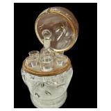 Hinged Mid Century Liquor Set