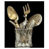 Spoon Holder wï¿½ Old Silverware