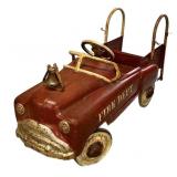 Mid Century Pressed Steel Fire Truck