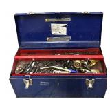 Blue Tool Box & Tools
