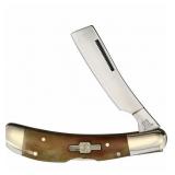 Rough Rider Lockback Razor Smooth Amber