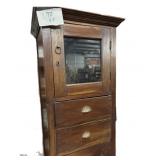 Antique Solid Wood Dentist Cabinet