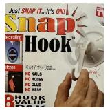 (2)?Pkg of 8 SNAP HOOKS