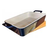 Crate & Barrel Navy Casserole
