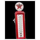 Tin Texaco Thermometer Holder (Thermometer Gone)