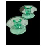 Teal Candle Holders