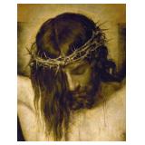 Crucified Christ (Detail of the Head) By Velázquez