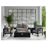 Settlers Notch 5-Piece Black Outdoor Set