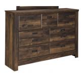 Ashley B246 Quindon Large Rustic Dresser Base
