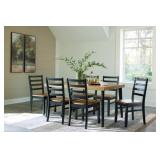 Blondon 7-Piece Dining Room Table & 6 Chairs