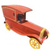 Red Wood Car