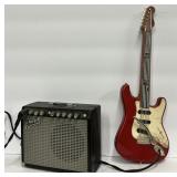 Miniature Battery Operated Guitar wï¿½ Amp