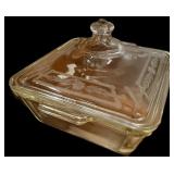 Clear Square PYREX CASSEROLE Wï¿½ LID