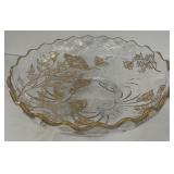 Cambridge Glass Caprice Pattern 10 1/2' Crimped