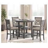 Ashley Wrenning Counter Table & 4 Barstools