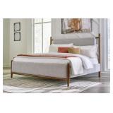 King Lyncott Upholstered Panel Bed