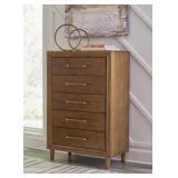 Lyncott Mid Century 5-Drawer Chest