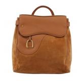 Christian Dior Saddle Suede Backpack