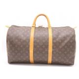 Louis Vuitton Monogram Keepall 50 Boston Bag