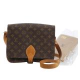Louis Vuitton Monogram Cartouchiere Shoulder Bag