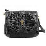 Tiffany & Co. Embossed Canvas Shoulder Bag