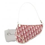 Christian Dior Trotter Pink Shoulder Bag