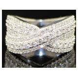 Brilliant 1.50 ct VS Lab Diamond Designer Ring