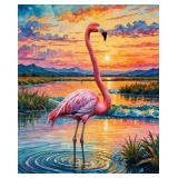 Flamingo at Golden Marsh LTD EDT Studio Van Gogh