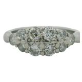 Platinum 1.10 ct Natural VS Brilliant Diamond Ring