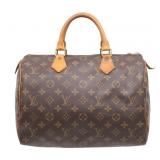 Louis Vuitton Monogram Speedy 30 Handbag