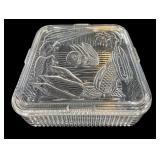 Federal Glass Clear Refrigerator Dish