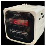 SONY AM FM Alarm CLOCK RADIO