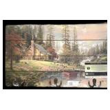 Thomas Kinkade Hat/Key Rack