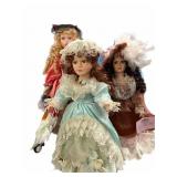 (3) Bisque Dolls