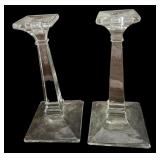 9 ï¿½ Crystal Candle Holders