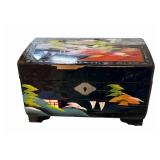Oriental Style Jewelry Box wï¿½ Jewelry