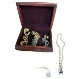 Jewelry Box & Jewelry