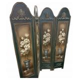 4 Panel Wood Dressing Screen