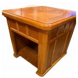 Pair Oak End Tables