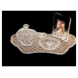 SHANNON By Godinger 5 Pc Vanity Set