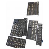 Black Plastic Socket Drawer Organizers