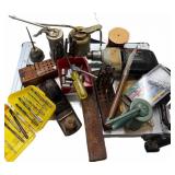 (4) Oil Cans, Black & Decker Drill, Plane, Drill