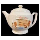Teapot wï¿½ Hearth Scene