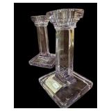 Purple Candle Sticks Pair