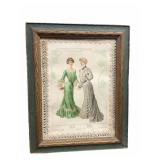 Framed 1903 Dress Designs